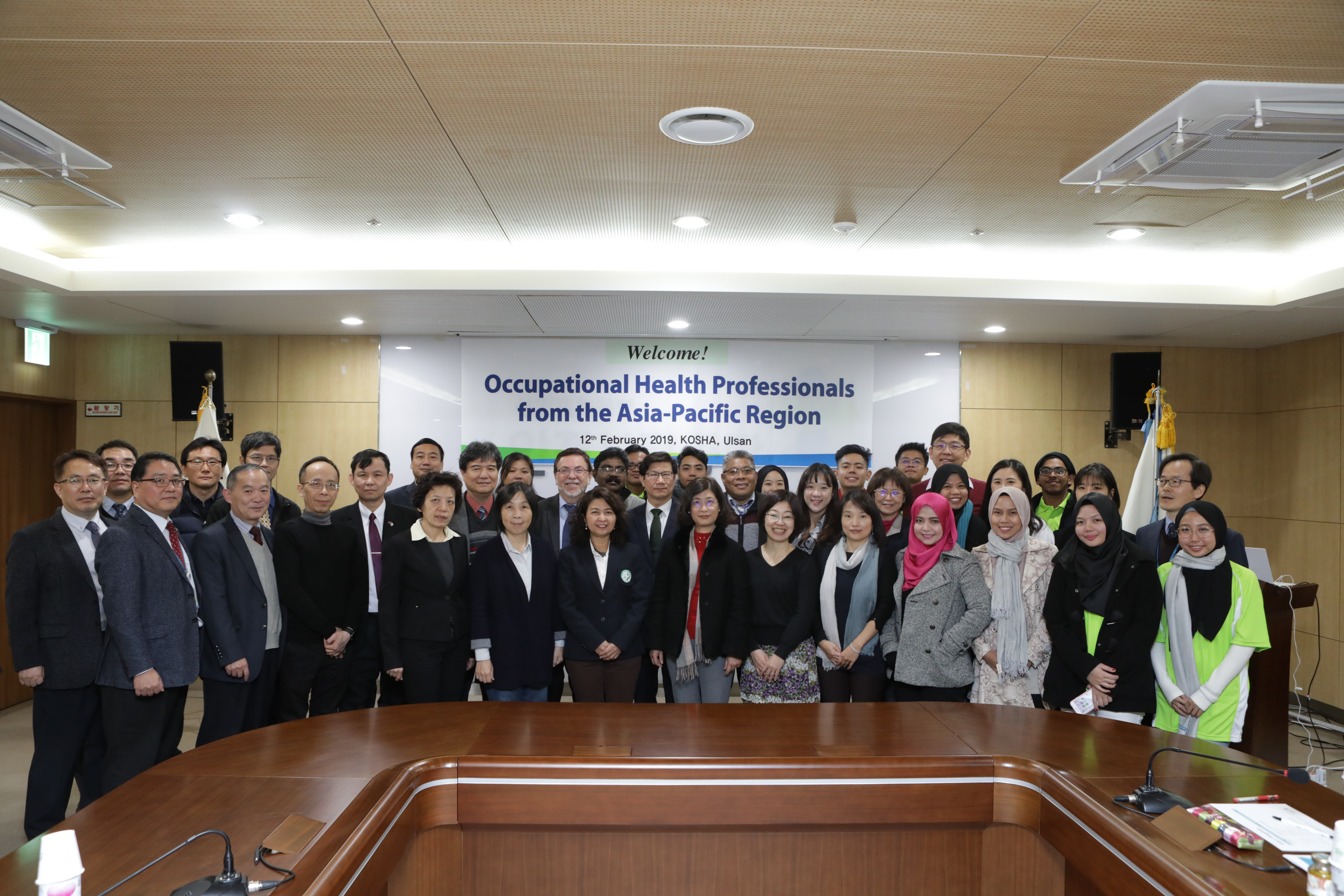 Occupational Safety and Health Professionals from Asian-Pacific Regions