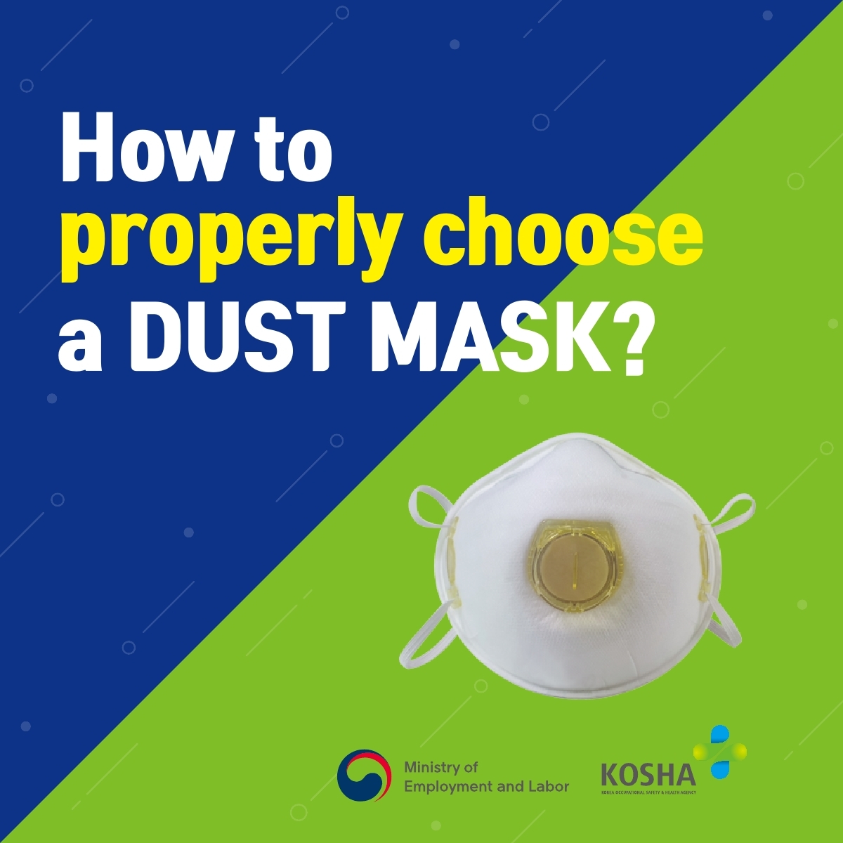 KOSHA_How to wear mask in the right way