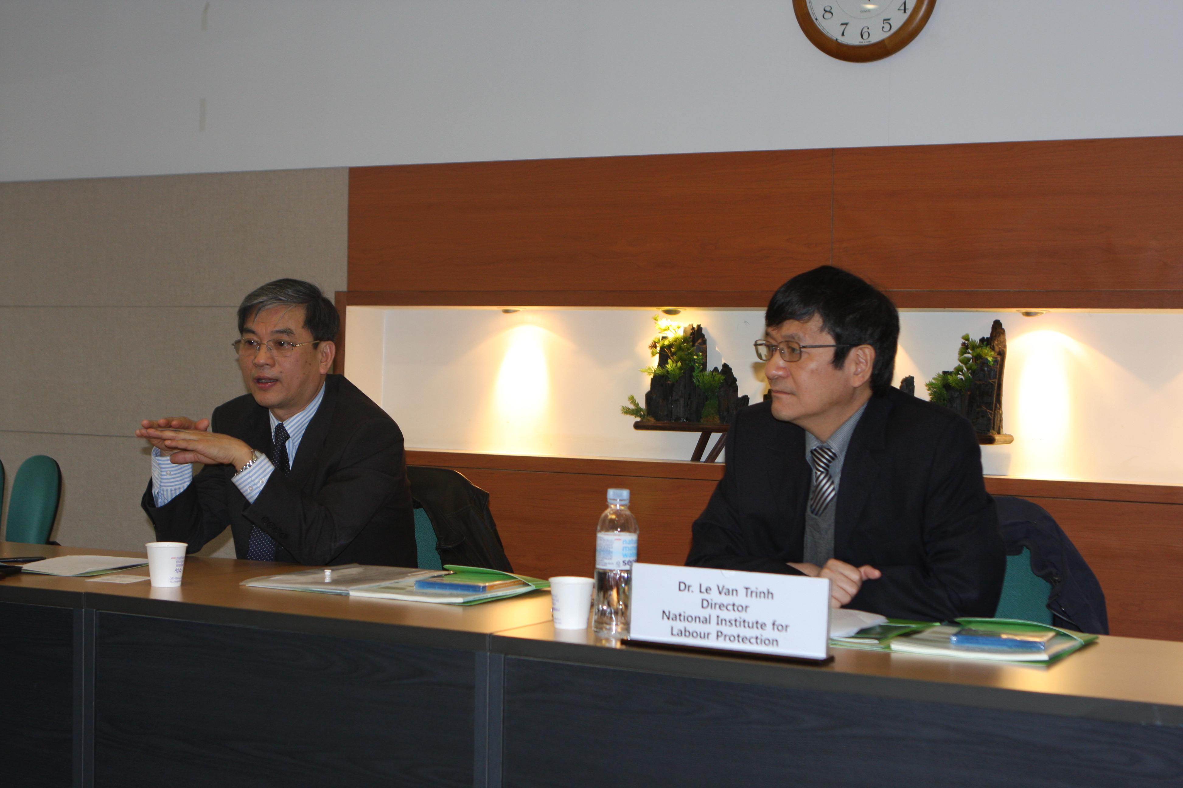 NILP Delegation's visit to KOSHA