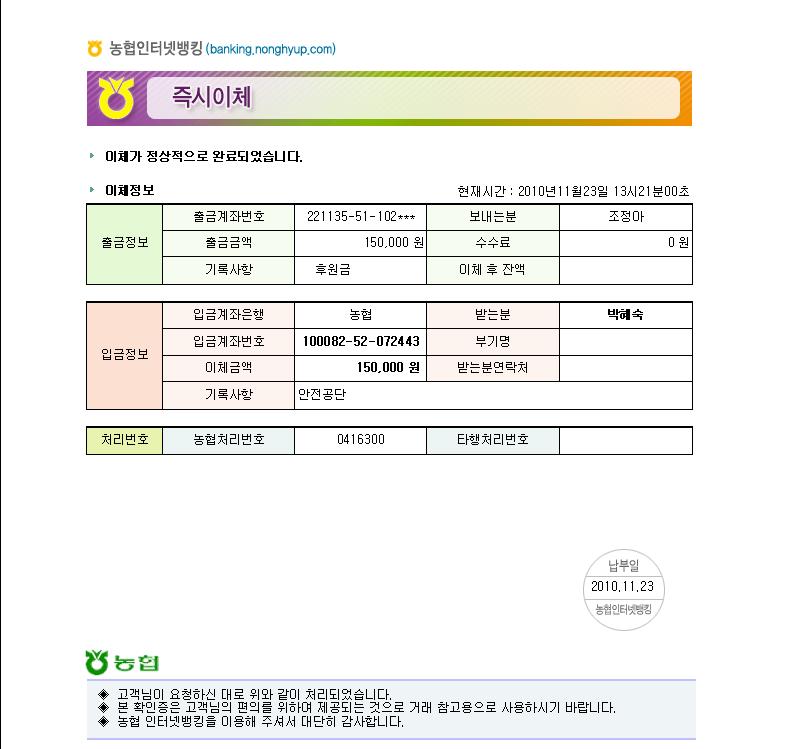 [성남센터]독거노인 후원...