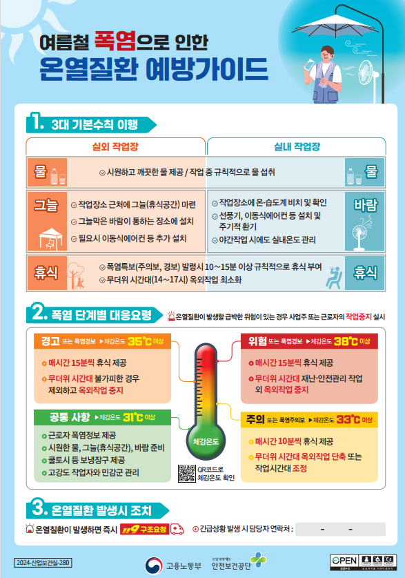 온열질환 예방 가이드OPS